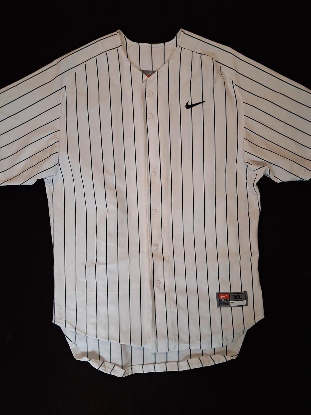 Vinatge Nike Pinstriped Jersey Size Xl